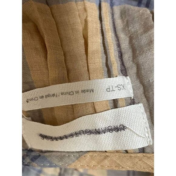 New Urban Outfitters UO Mia Check Babydoll Top Size XS - Picture 9 of 9